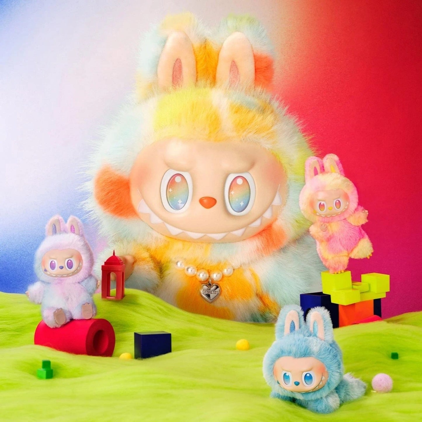 The Monsters Rock The Universe Vinyl Plush Labubu 14.57"