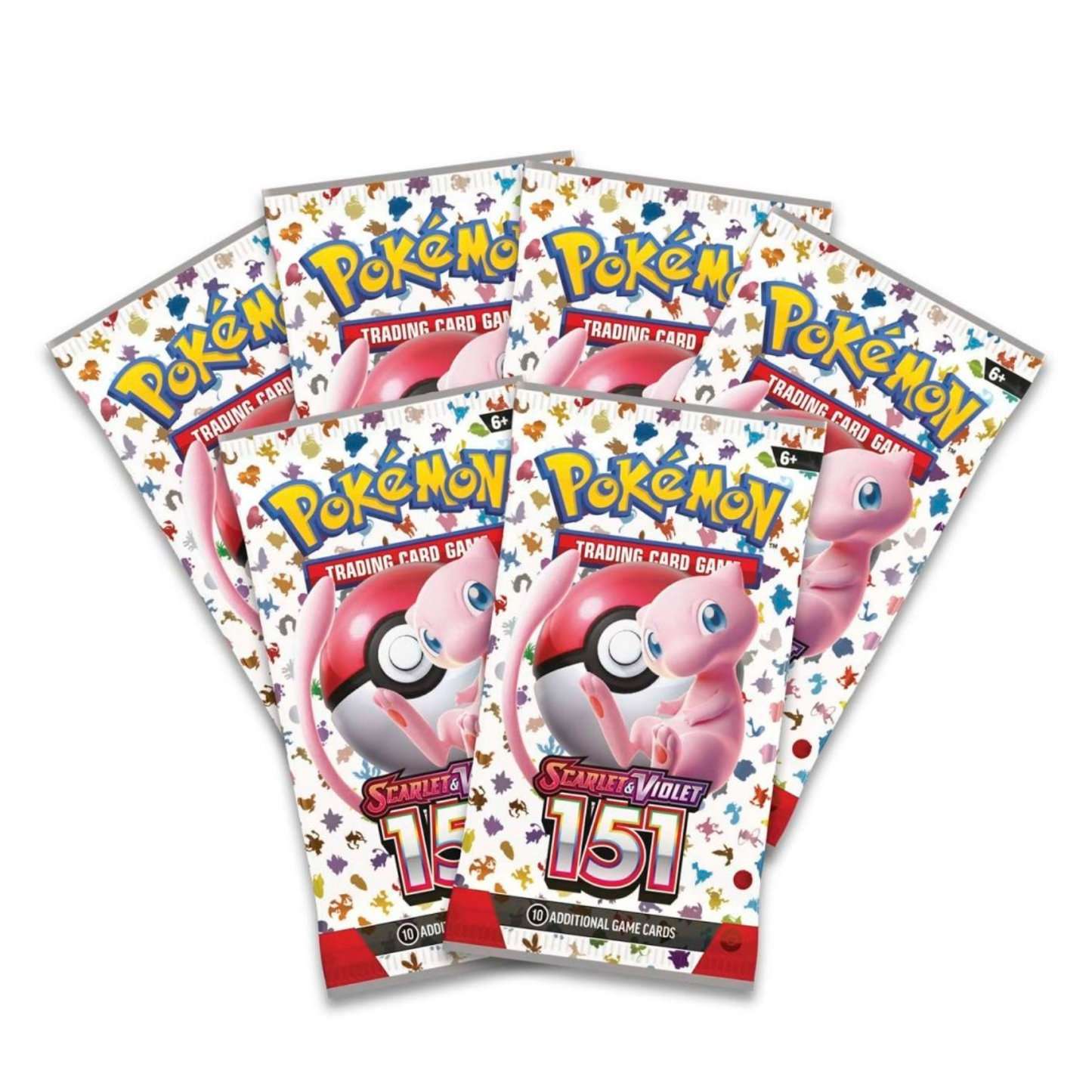 Pokémon TCG Scarlet & Violet 151 Booster Bundle 6 Pack