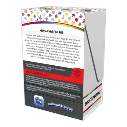 Pokémon TCG Scarlet & Violet 151 Booster Bundle 6 Pack