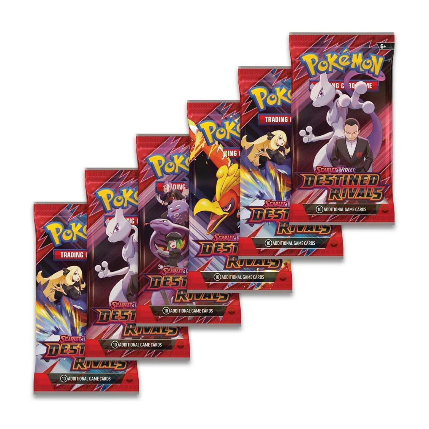 Pokémon TCG Scarlet & Violet Destined Rivals Booster Bundle 6 Pack