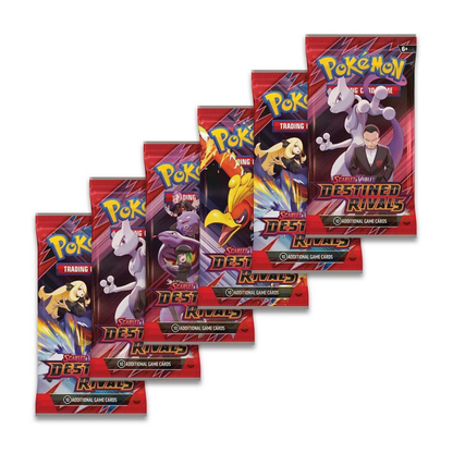 Pokémon TCG Scarlet & Violet Destined Rivals Booster Bundle 6 Pack