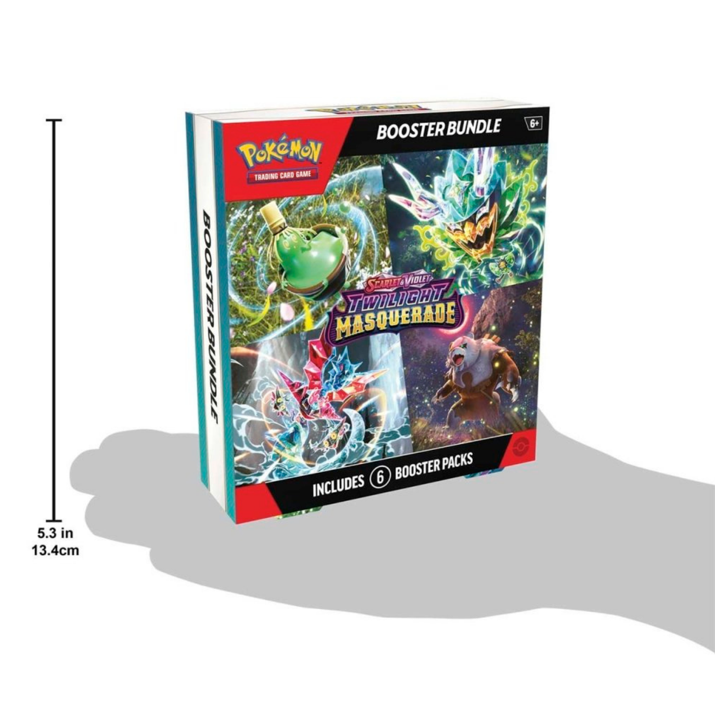 Pokémon TCG Scarlet & Violet Twilight Masquerade Booster Bundle 6Pack