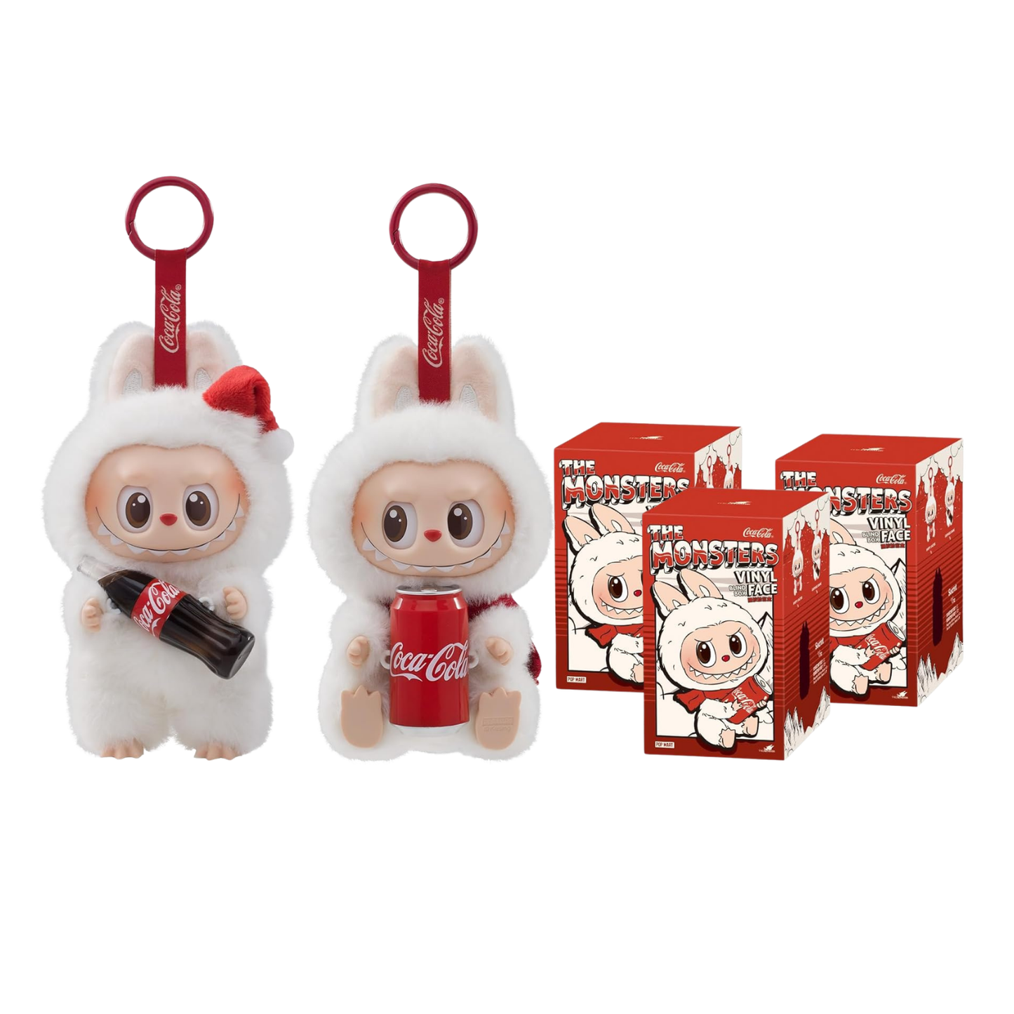 Labubu The Monsters Coca-Cola Series Vinyl Face Blind Box Pack of 3