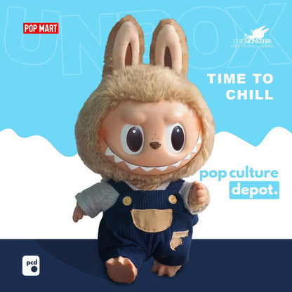 The Monsters Time To Chill Vinyl Plush Labubu 37cm