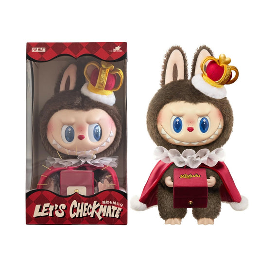 The Monsters Let's Checkmate Vinyl Plush Labubu 14.6"