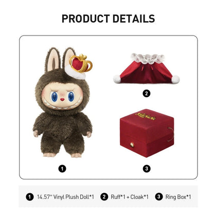 The Monsters Let's Checkmate Vinyl Plush Labubu 14.6"