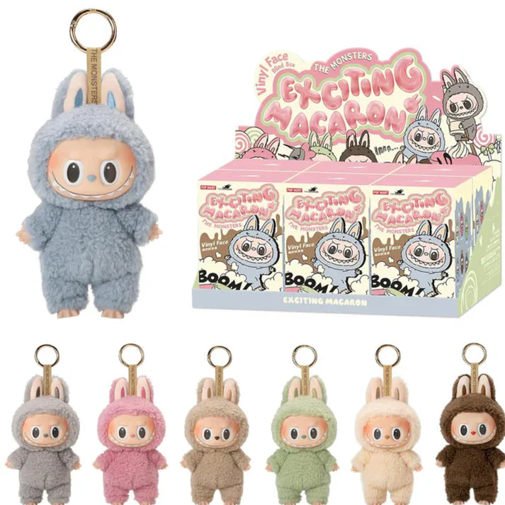 The Monsters Exciting Macarons Vinyl Face Blind Box Figures Pack of 6